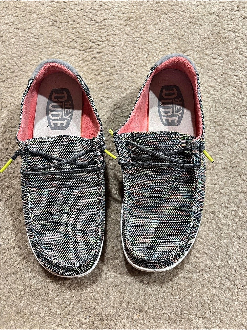 Hey Dude Wendy Stretch Speckle Multicolor Sneakers